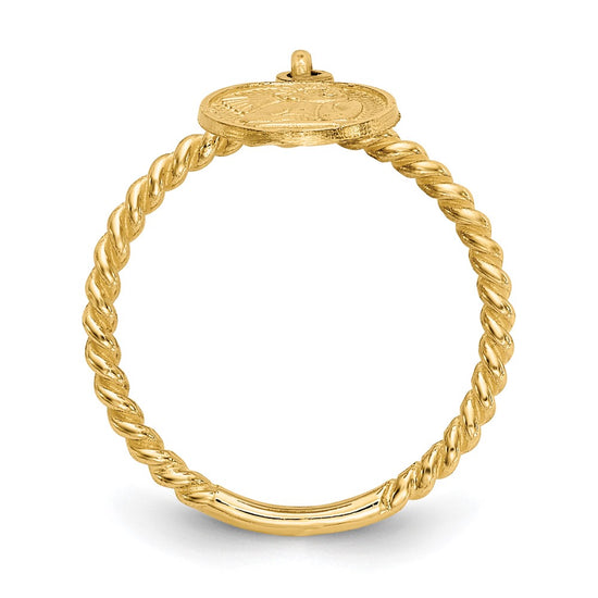 Gold Polished Children's Rings