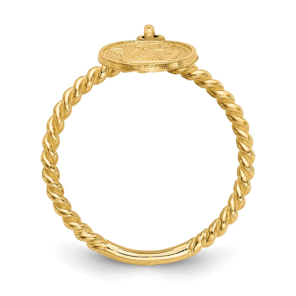 Gold Polished Children's Rings