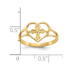 Gold Polished Religious Rings