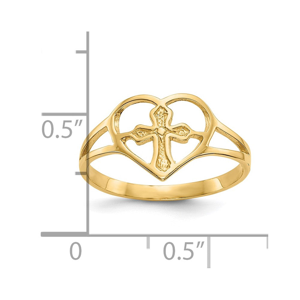 Gold Polished Religious Rings