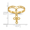 Gold Polished Religious Rings