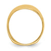 Gold Polished Dome Rings