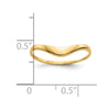 Gold Polished Dome Rings