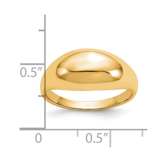 Gold Polished Fashion Rings
