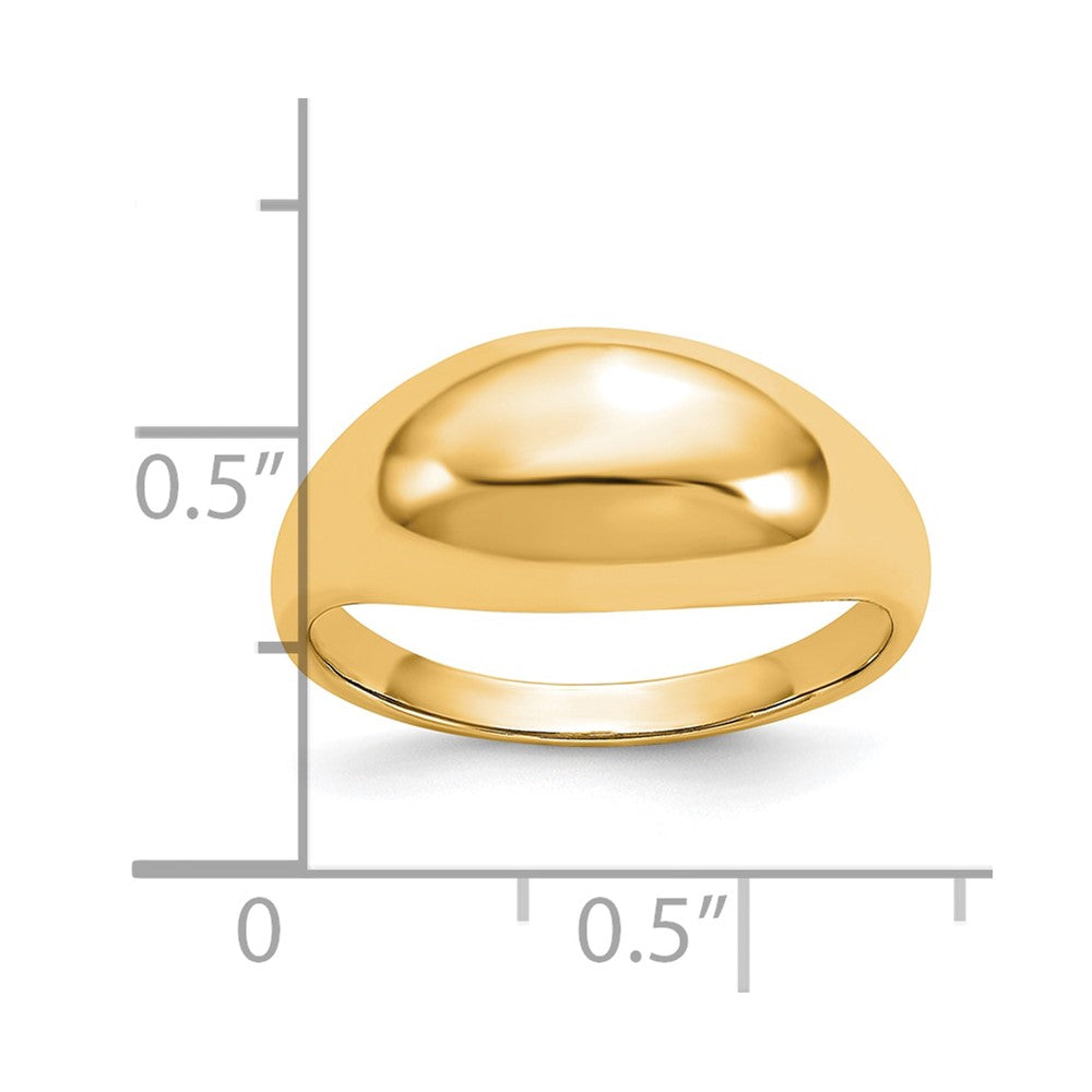 Gold Polished Fashion Rings