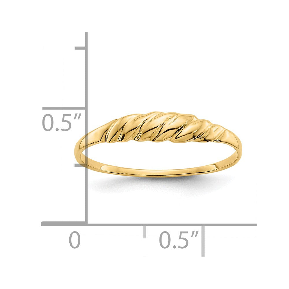 Gold Polished Classic Rings
