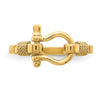 Gold Polished Shackle Rings