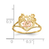 Gold Polished Sweet 15 Rings
