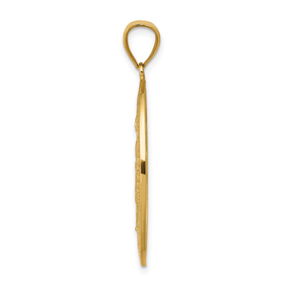 Gold Miraculous Medal Pendants