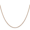 10k Rose Gold .9mm Box Chain