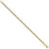 Gold Polished Heart Bracelets