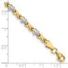 Gold Polished Heart Bracelets