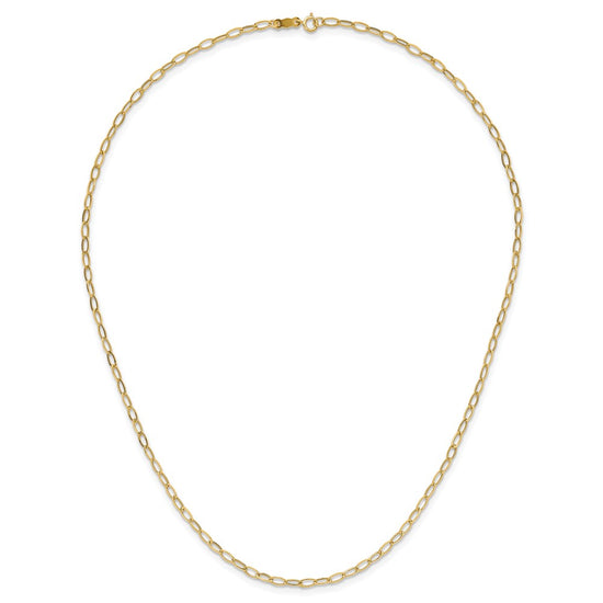 10k Oval Link 18Necklace