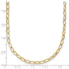 10k Oval Link 18Necklace