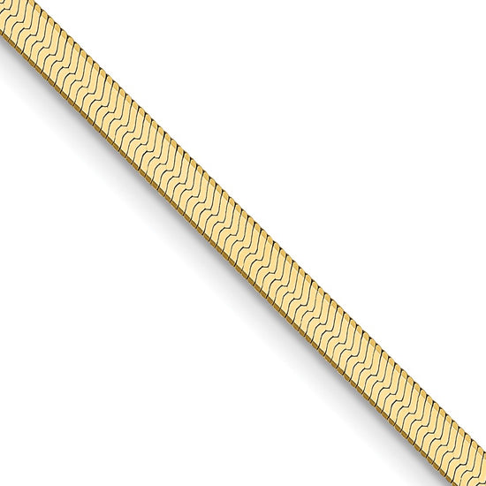 Gold (10K & 14K) Silky Herringbone Chain