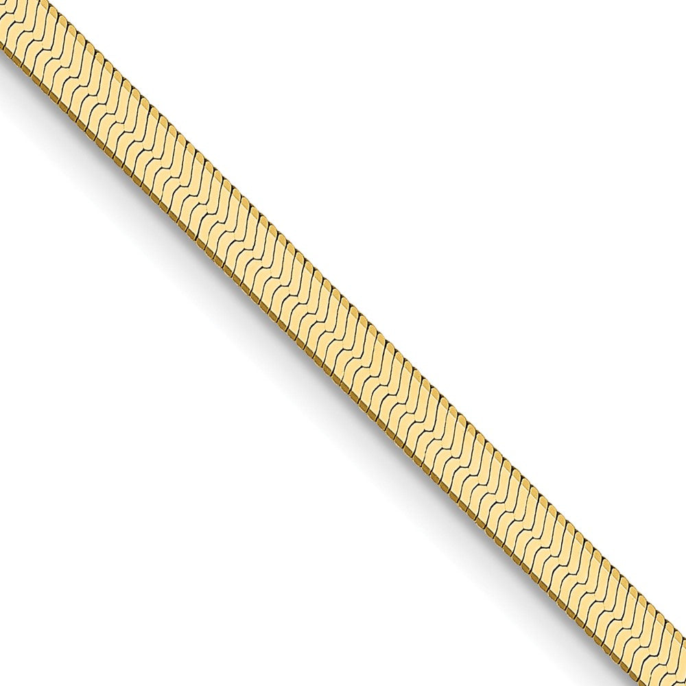 Gold (10K & 14K) Silky Herringbone Chain