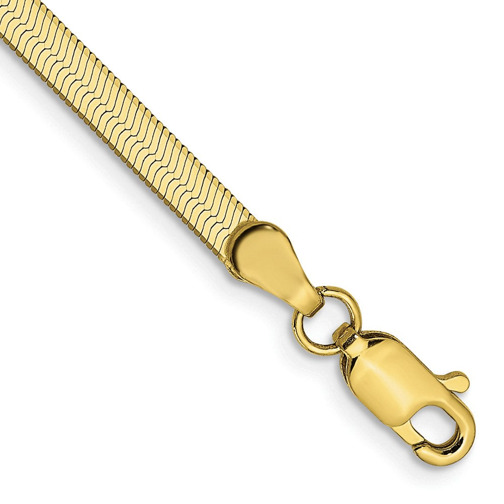 Gold (10K & 14K) Silky Herringbone Chain