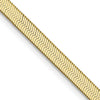 Gold (10K & 14K) Silky Herringbone Chain