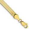 Gold (10K & 14K) Silky Herringbone Chain