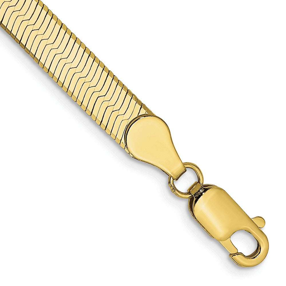 Gold (10K & 14K) Silky Herringbone Chain