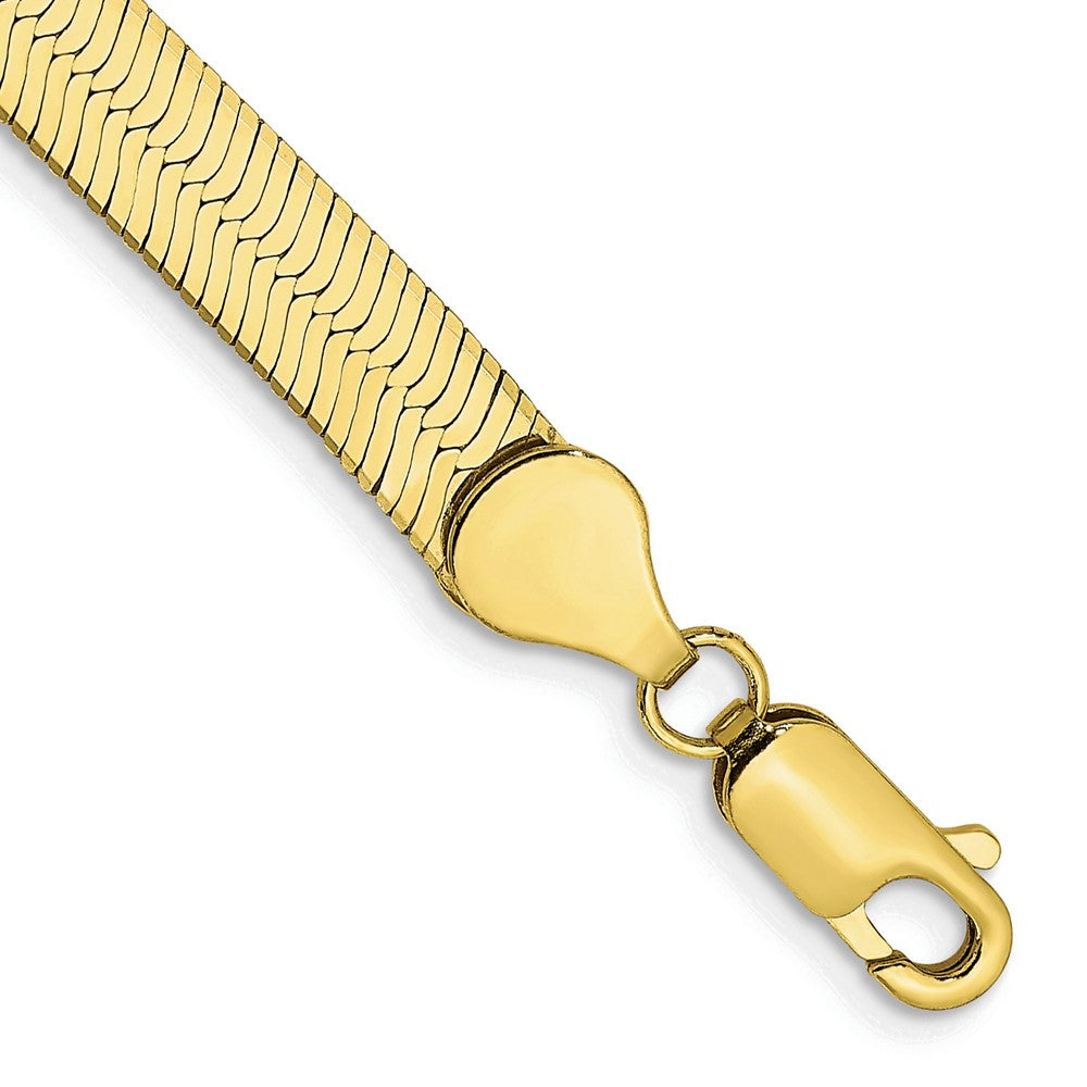 Gold (10K & 14K) Silky Herringbone Chain