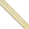 Gold (10K & 14K) Silky Herringbone Chain