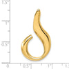 Gold Polished Slide Pendant