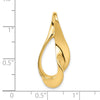 Gold Polished Slide Pendant