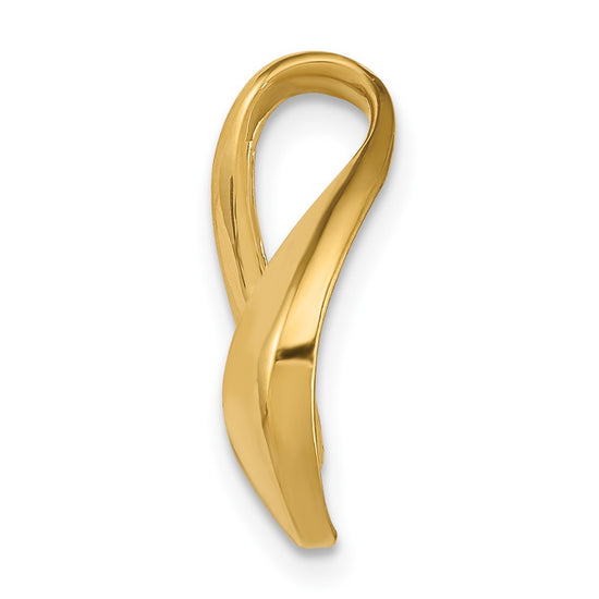 Gold Polished Slide Pendants