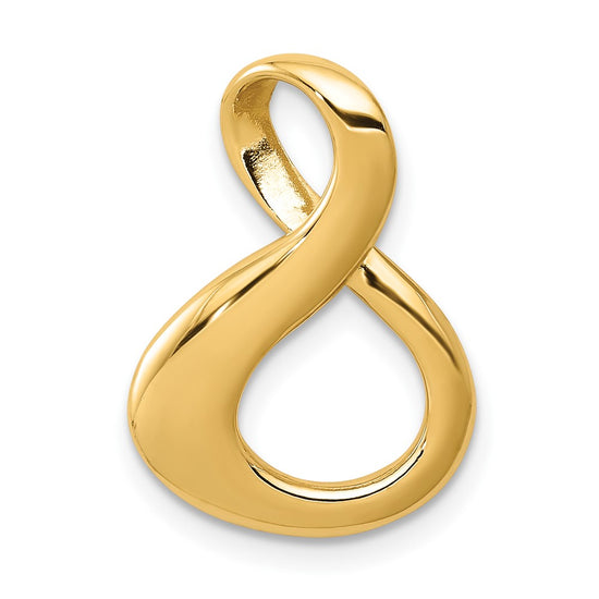 Gold Polished Slide Pendants
