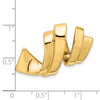 Gold Polished Slide Pendant