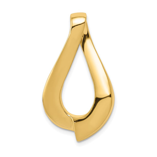 Gold Polished Slide Pendants