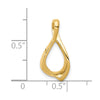 Gold Omega Chain Slide