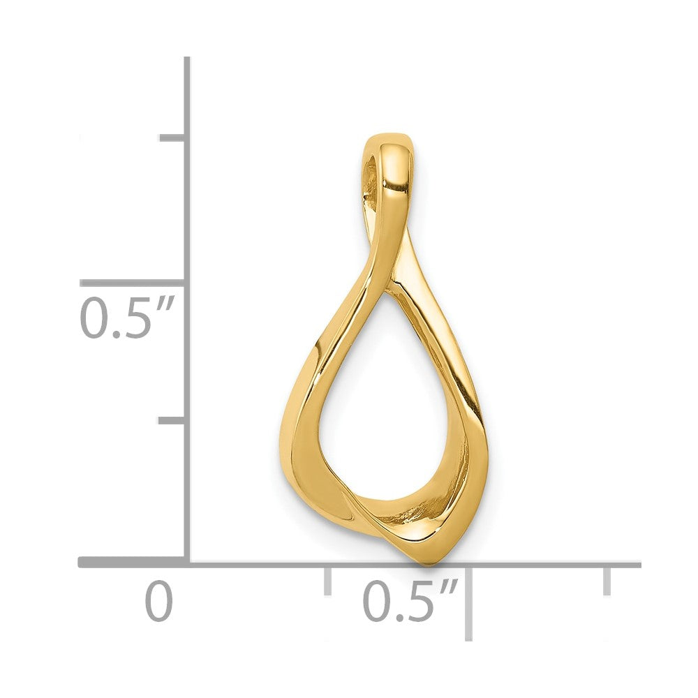 Gold Omega Chain Slide