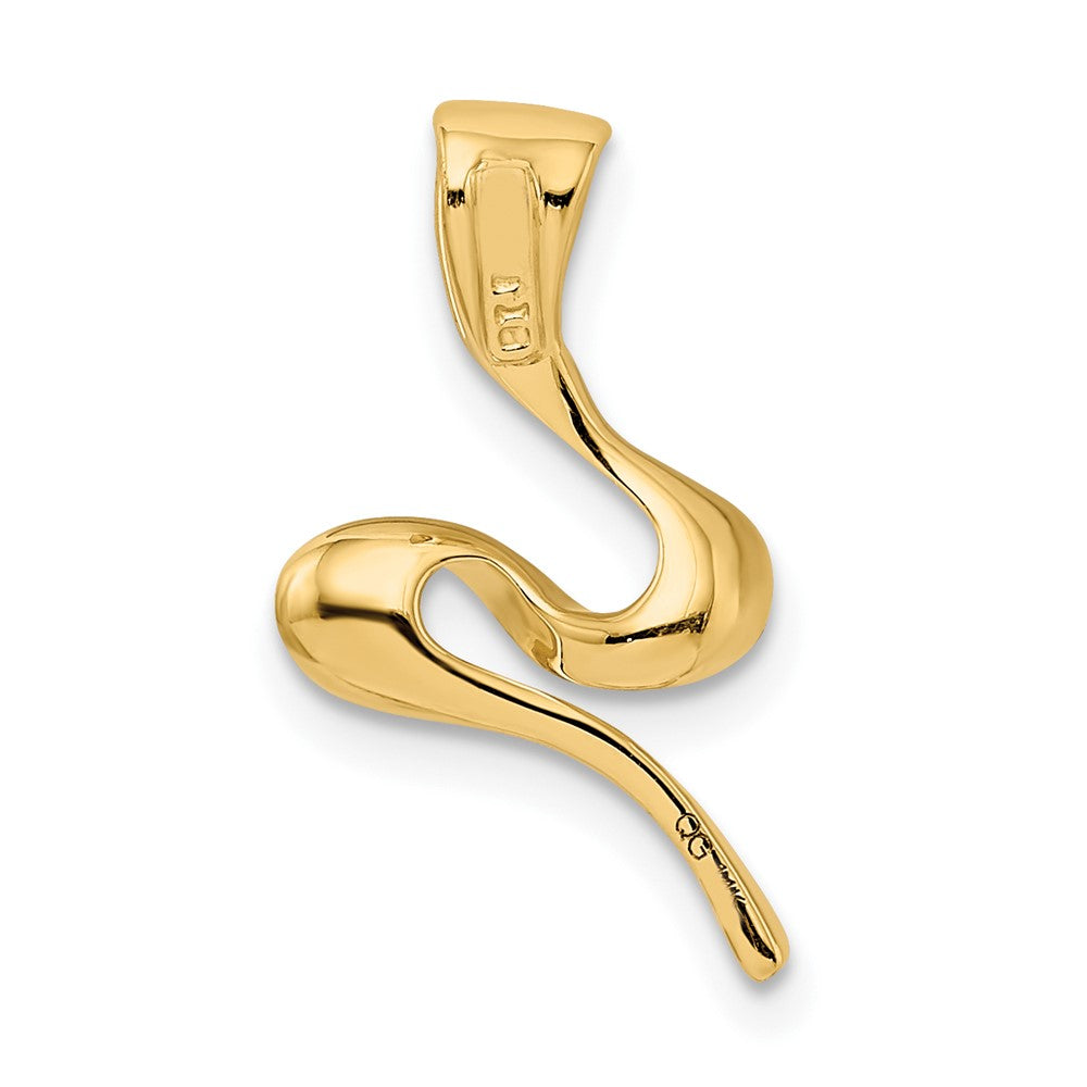 Gold Polished Slide Pendants