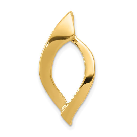 Gold Polished Slide Pendants