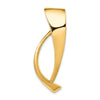 Gold Polished Slide Pendant