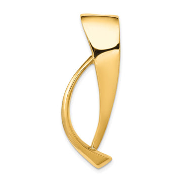 Gold Polished Slide Pendant