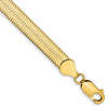 Gold (10K & 14K) Silky Herringbone Chain