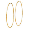 10k Polished Endless Tube Hoop Earrings