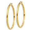10k Polished Hoop Earring