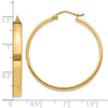 10k Polished Hoop Earring
