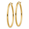 Oval Hoop Earrings