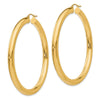 10k Polished 5mm Tube Hoop Earrings