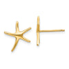10k Starfish Earrings