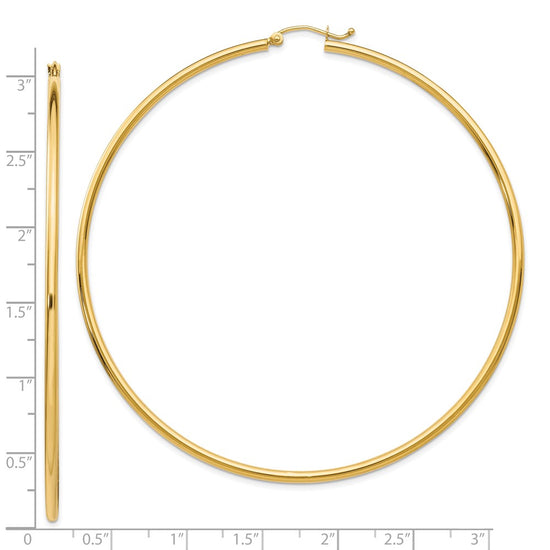 10k Hoop Earrings