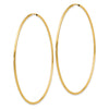 10k Endless Hoop Earrings