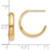 J-Hoop Earrings