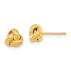 Gold Love Knot Post Earrings