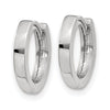 Gold Circle Hinged Hoop Earrings